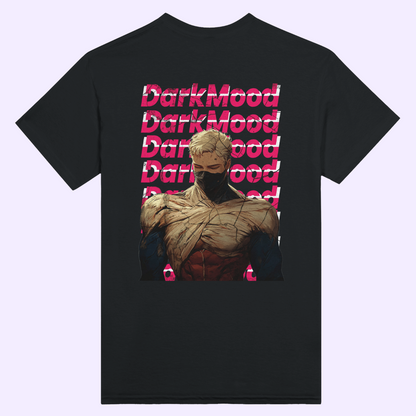 DARK MOOD | Black Heavyweight  T-Shirt | Unisex