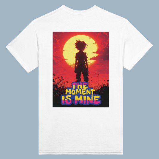 THE MOMENT IS MINE | White Heavyweight  T-Shirt | Unisex