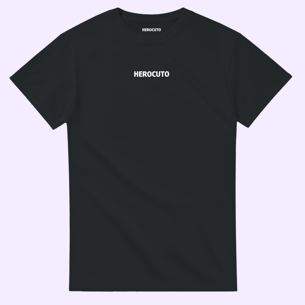 YOU MAKE ME FOX DEVILS WILD | Black Heavyweight  T-Shirt | Unisex